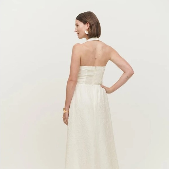 Reformation White Lace Edessa Dress - Picture 3 of 13